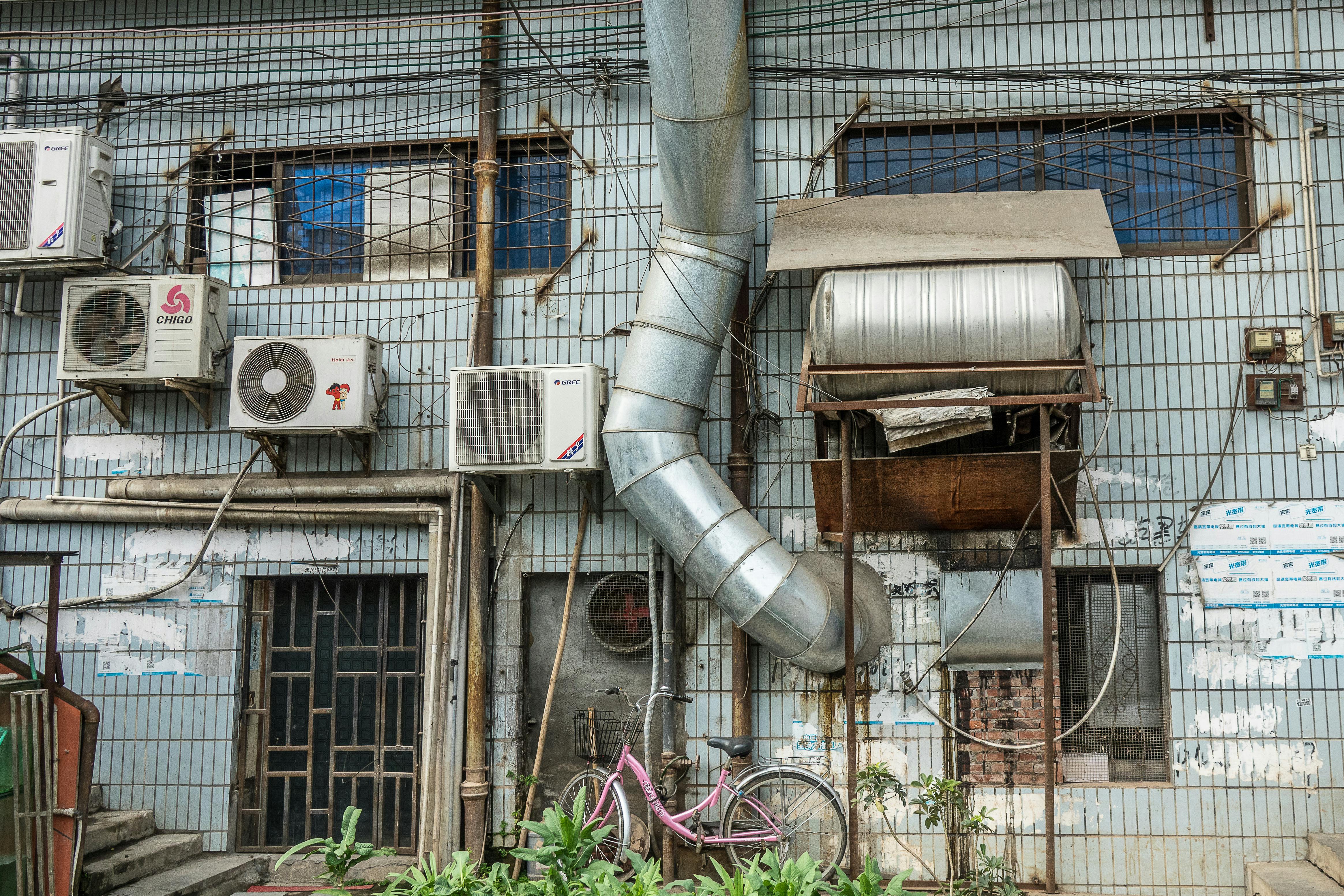 Exterior HVAC maintenance and insulation services
